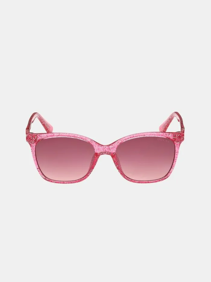 Kids Square Sunglasses Pink Guess Bags And Accessories