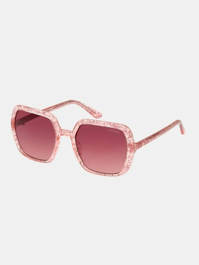 Kids Square Sunglasses Rose Turtle Guess Bags And Accessories