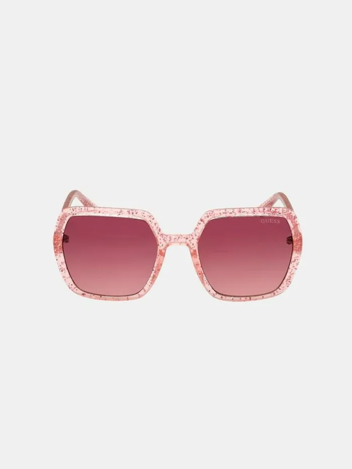 Kids Square Sunglasses Rose Turtle Guess Bags And Accessories