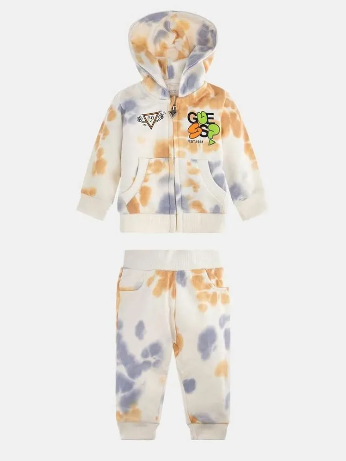 Kids Sweatshirt And Pants Active Set Multicolor Pattern Guess Onepiece Suits And Sets