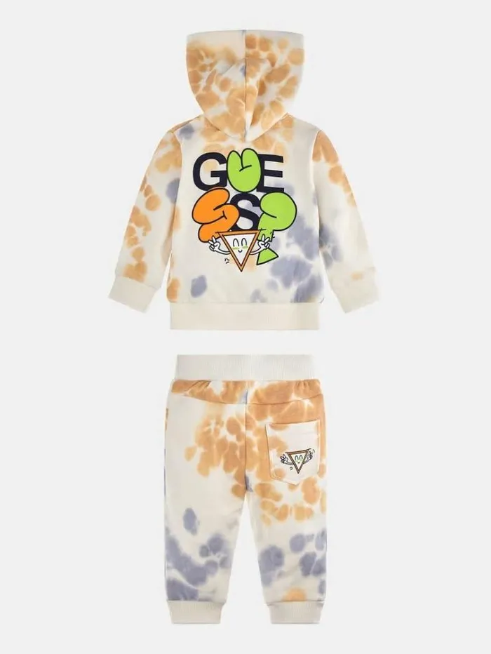 Kids Sweatshirt And Pants Active Set Multicolor Pattern Guess Onepiece Suits And Sets