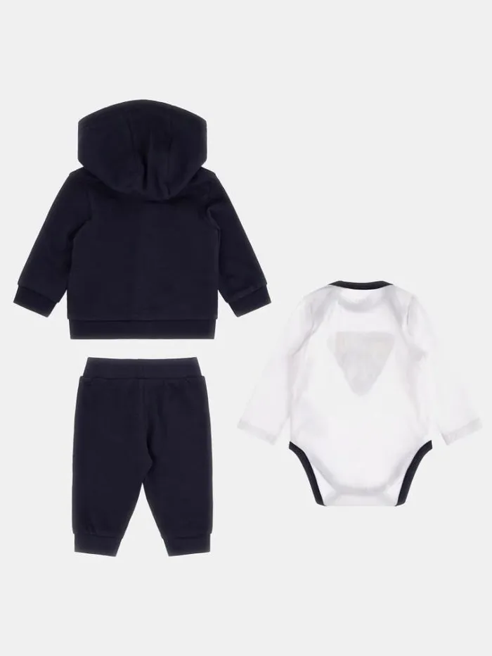 Kids Sweatshirt Body And Pant Set Blue Guess Onepiece Suits And Sets