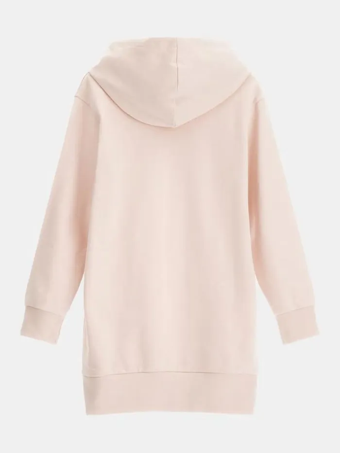 Kids Sweatshirt Dress Pink Guess Dresses