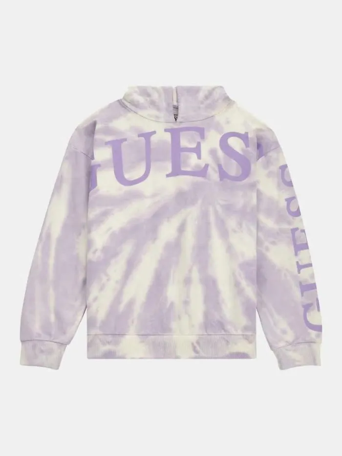 Kids Tiedye Sweatshirt Multi Purple Guess Knitwear And Sweatshirts