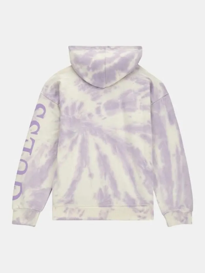 Kids Tiedye Sweatshirt Multi Purple Guess Knitwear And Sweatshirts