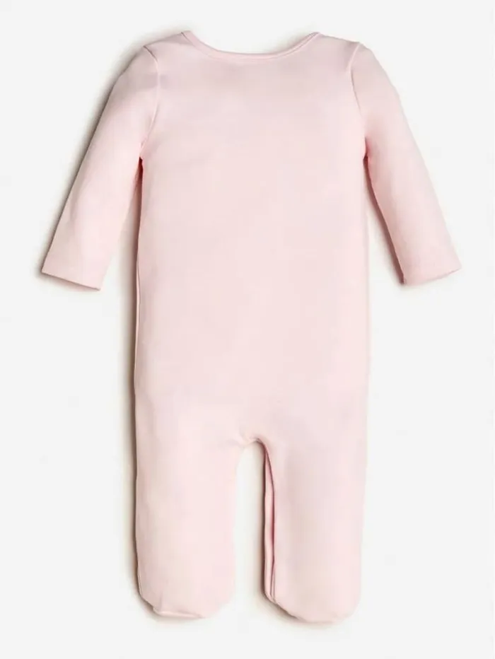 Kids Triangle Logo Overall Pink Guess Onepiece Suits And Sets