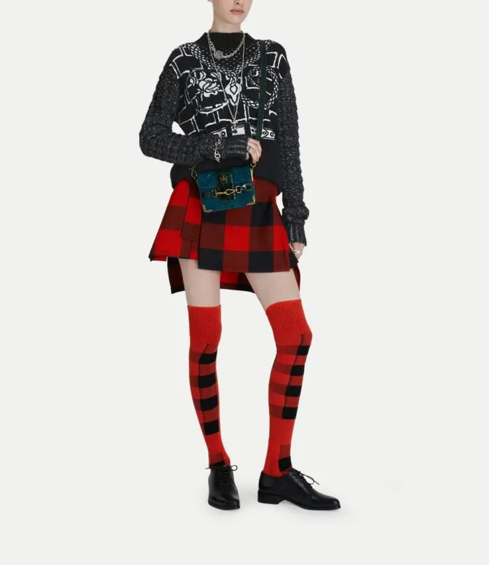 Knitwear And Sweatshirts Men Vivienne Westwood Armour Jumper In AshWhite