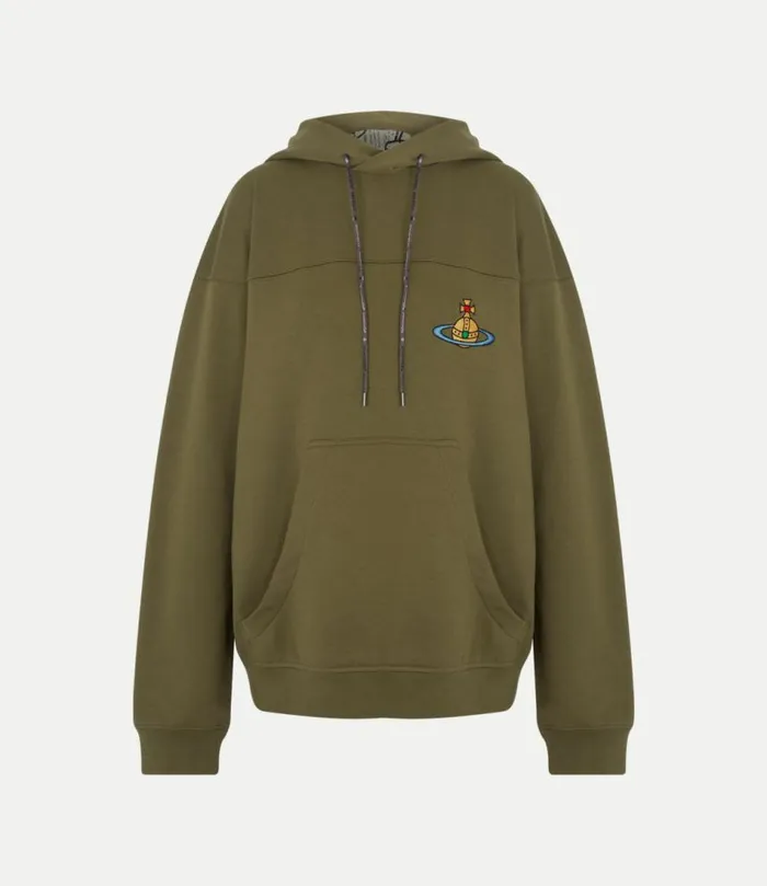 Knitwear And Sweatshirts Men Vivienne Westwood Fresh Hoodie In Olive