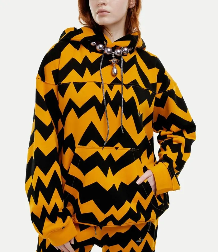 Knitwear And Sweatshirts Men Vivienne Westwood Fresh Hoodie In ZigZag