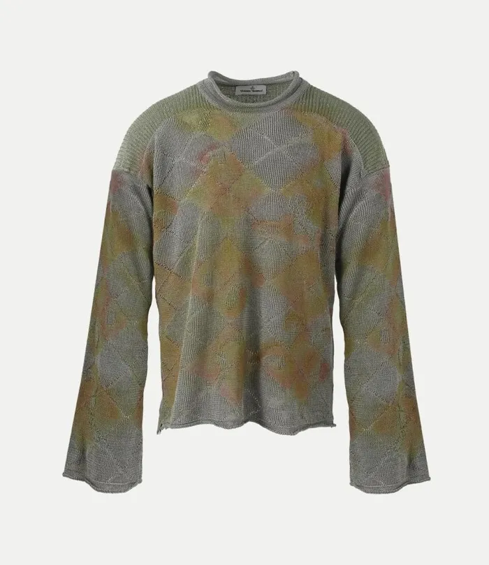 Knitwear And Sweatshirts Men Vivienne Westwood Knit1 Pearl1 Jumper In Multi