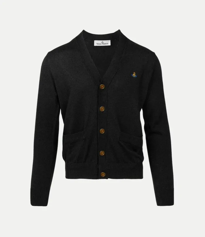 Knitwear And Sweatshirts Men Vivienne Westwood Man Cardigan In Black