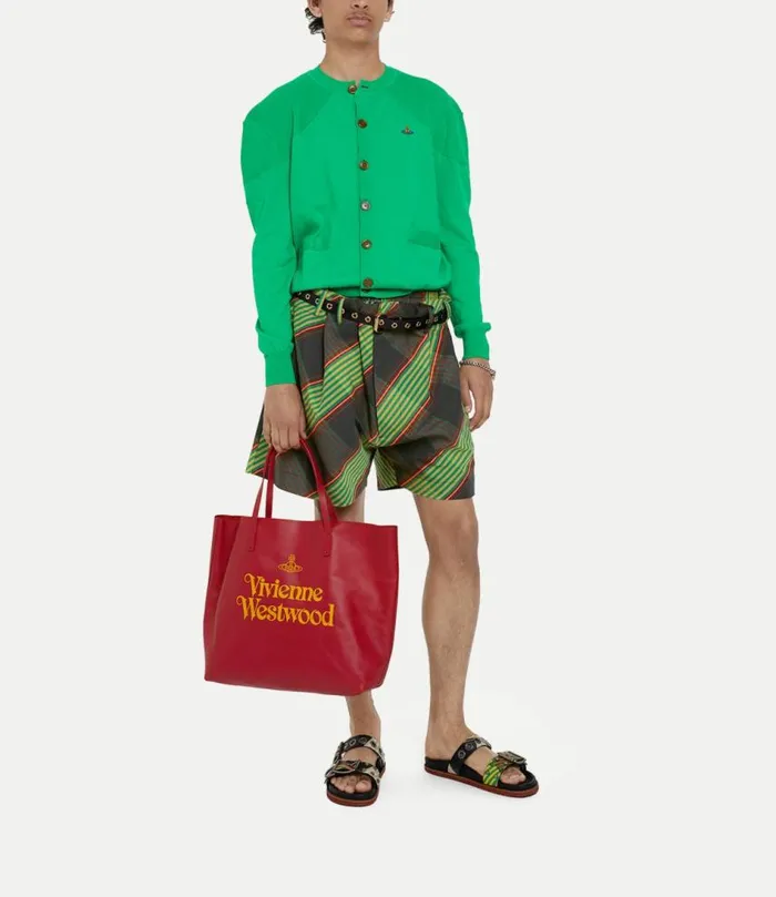 Knitwear And Sweatshirts Men Vivienne Westwood Mark Cardigan In Green