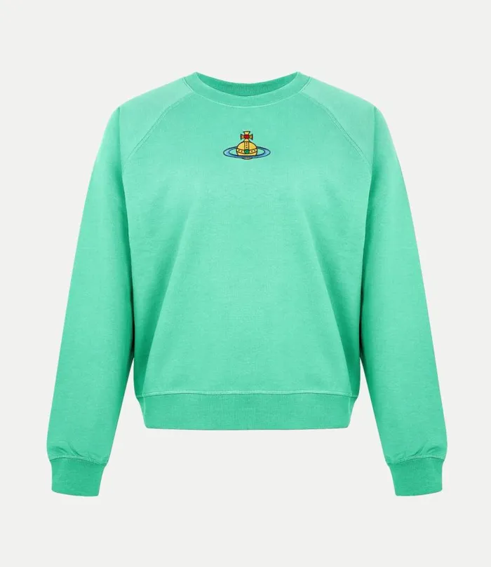 Knitwear And Sweatshirts Men Vivienne Westwood Raglan Sweatshirt In Opal