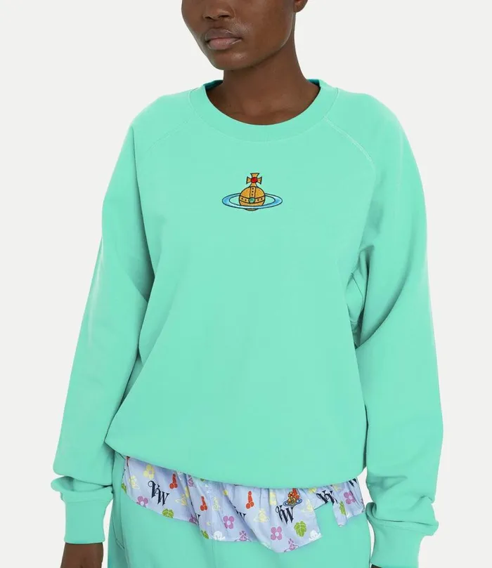 Knitwear And Sweatshirts Men Vivienne Westwood Raglan Sweatshirt In Opal
