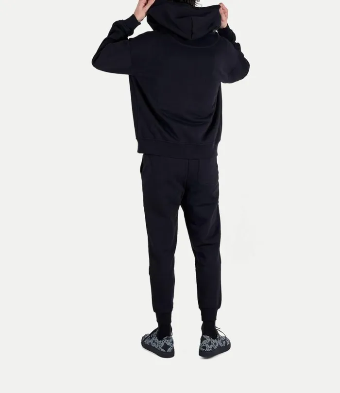 Knitwear And Sweatshirts Men Vivienne Westwood Rugged Zip Hoodie In Black