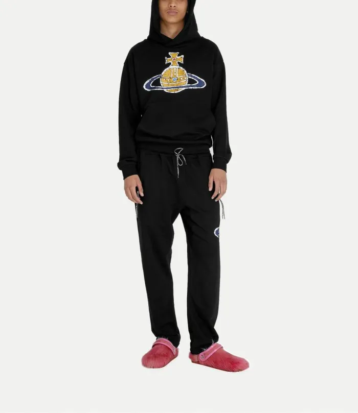 Knitwear And Sweatshirts Men Vivienne Westwood Time Machine Pullover Sweatshirt In Black