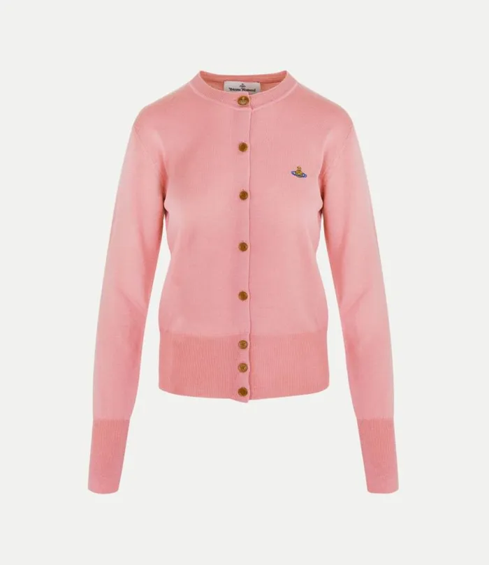 Knitwear Women Vivienne Westwood Bea Cardigan In Bubblegum