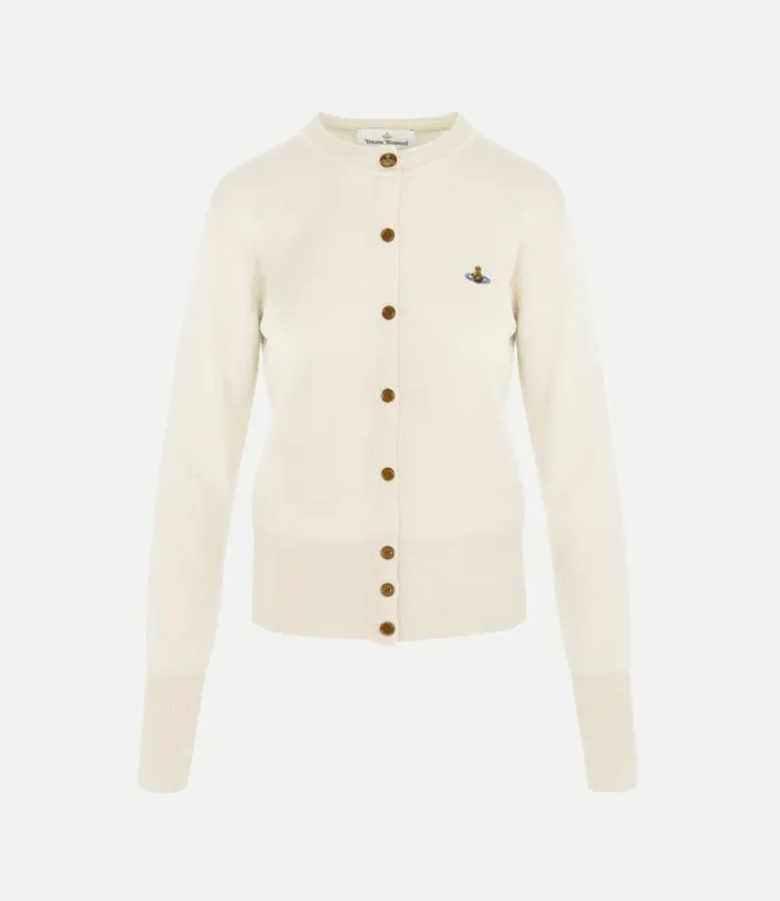 Knitwear Women Vivienne Westwood Bea Cardigan In Cream