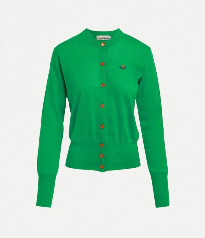 Knitwear Women Vivienne Westwood Bea Cardigan In Green
