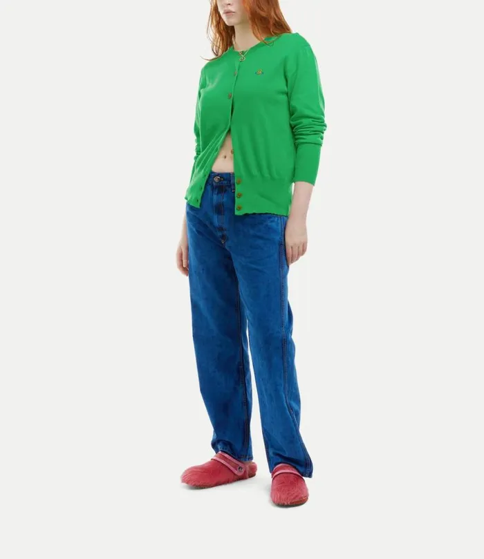 Knitwear Women Vivienne Westwood Bea Cardigan In Green