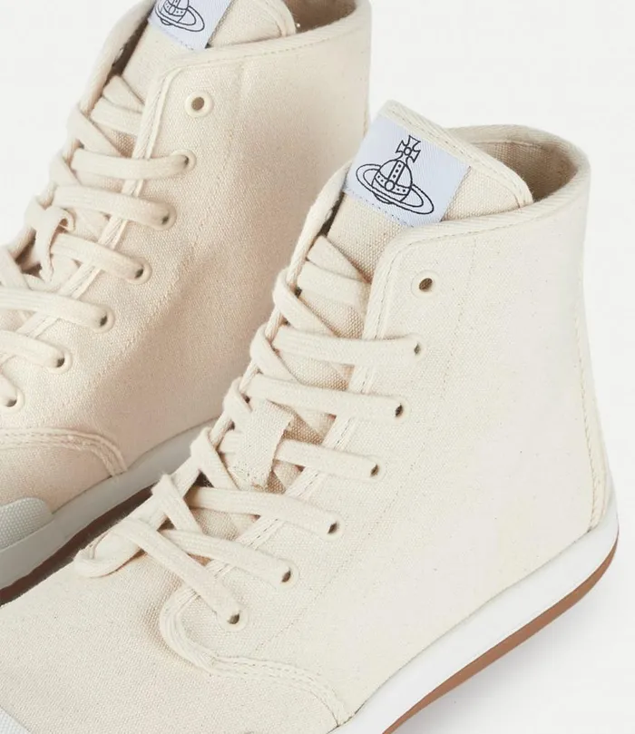 Lace Up Shoes Men Vivienne Westwood Animal Gym High Top In Natural