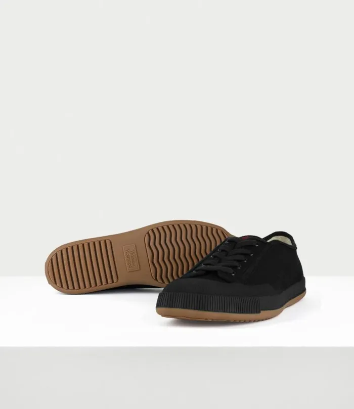 Lace Up Shoes Men Vivienne Westwood Animal Gym LowTop Trainers In Black