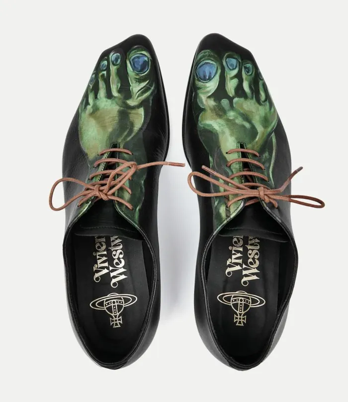 Lace Up Shoes Men Vivienne Westwood Tuesday Shoe In BlackFoot