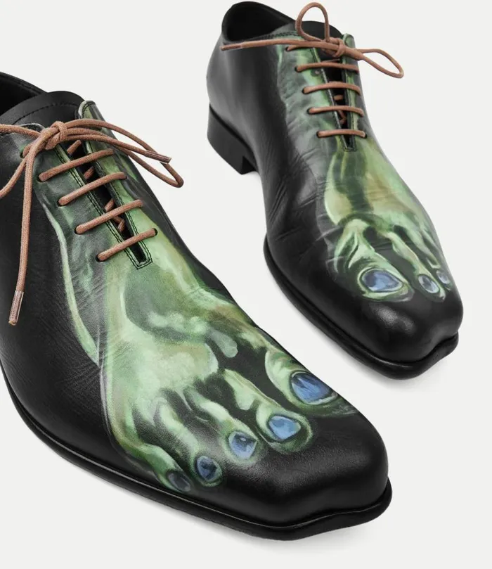 Lace Up Shoes Men Vivienne Westwood Tuesday Shoe In BlackFoot