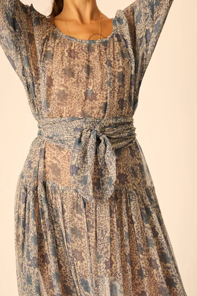 Lainey Dress With Sash Snowflake Sea Women Natalie Martin Dresses