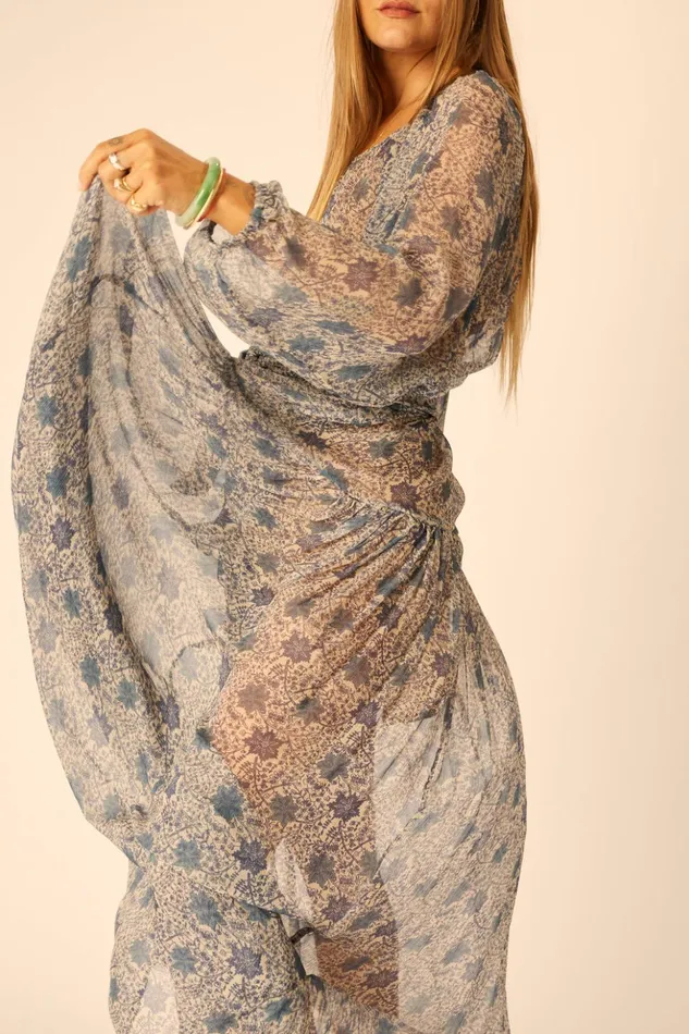 Lainey Dress With Sash Snowflake Sea Women Natalie Martin Dresses
