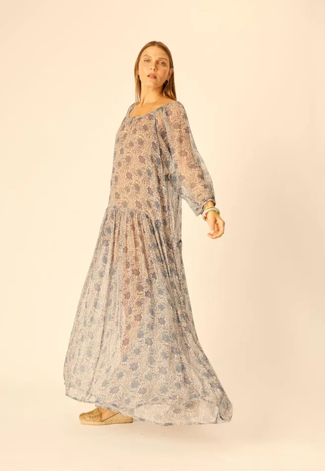Lainey Dress With Sash Snowflake Sea Women Natalie Martin Dresses