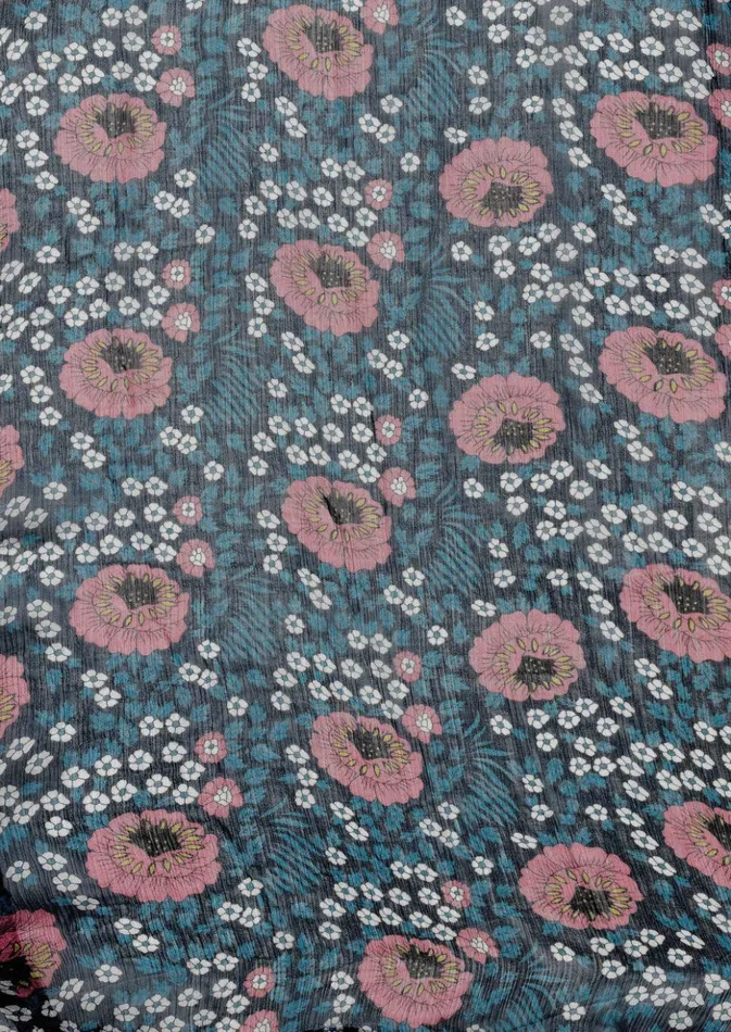 Lainey Dress With Sash Vintage Flowers Indigo Women Natalie Martin Dresses