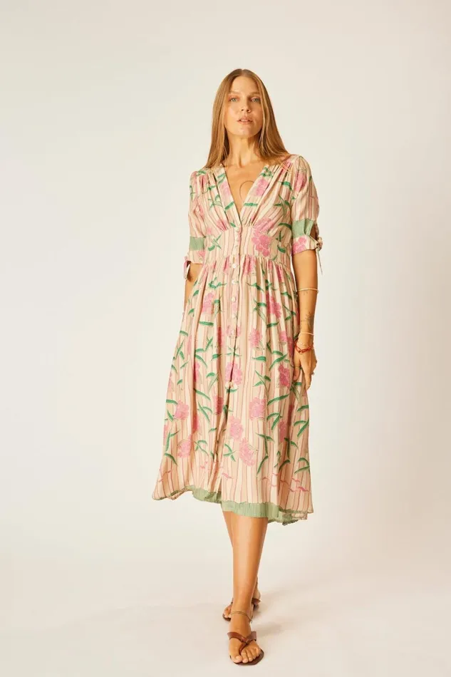 Layla Dress Chamomile Rose Women Natalie Martin Dresses