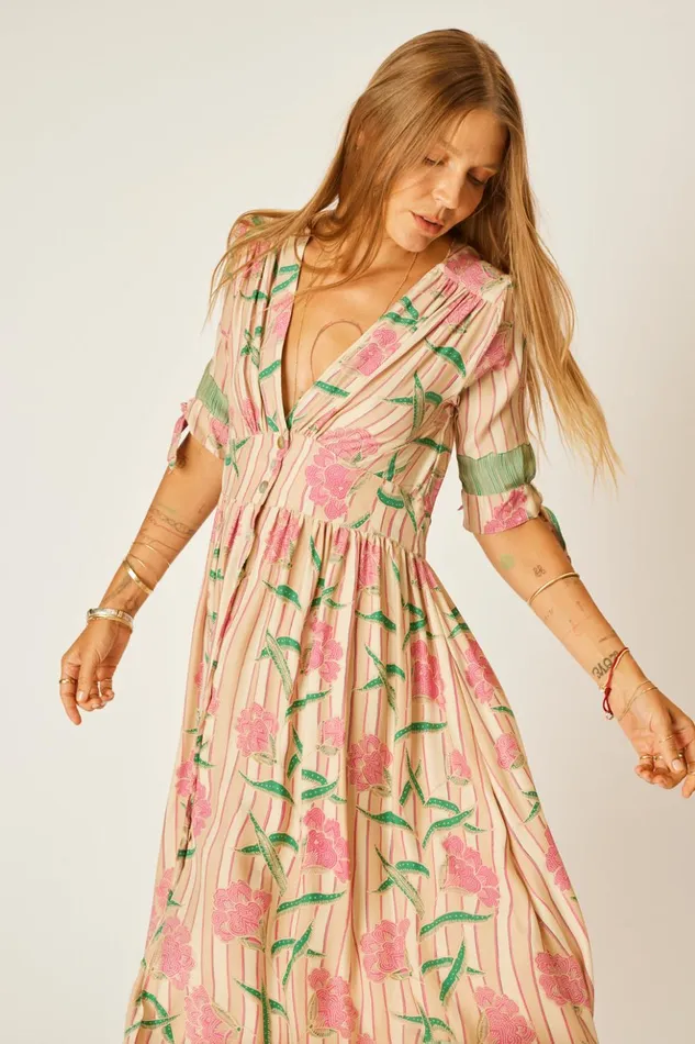 Layla Dress Chamomile Rose Women Natalie Martin Dresses