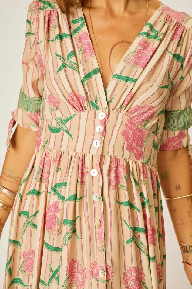 Layla Dress Chamomile Rose Women Natalie Martin Dresses