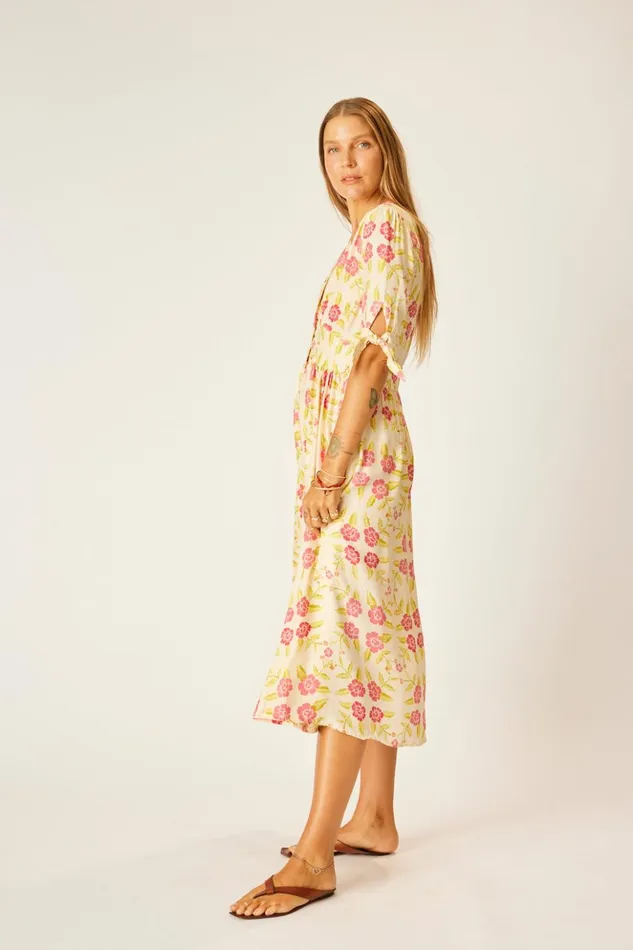Layla Dress Prairie Dusty Crimson Women Natalie Martin Dresses