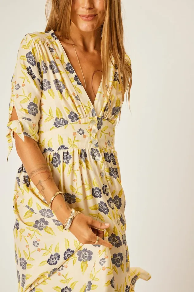 Layla Dress Prairie Indigo Women Natalie Martin Dresses
