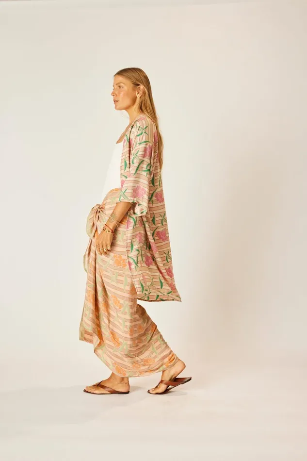 Lennon Kimono Chamomile Rose Women Natalie Martin Coverups
