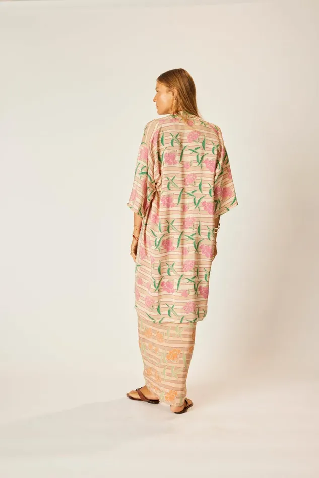 Lennon Kimono Chamomile Rose Women Natalie Martin Coverups