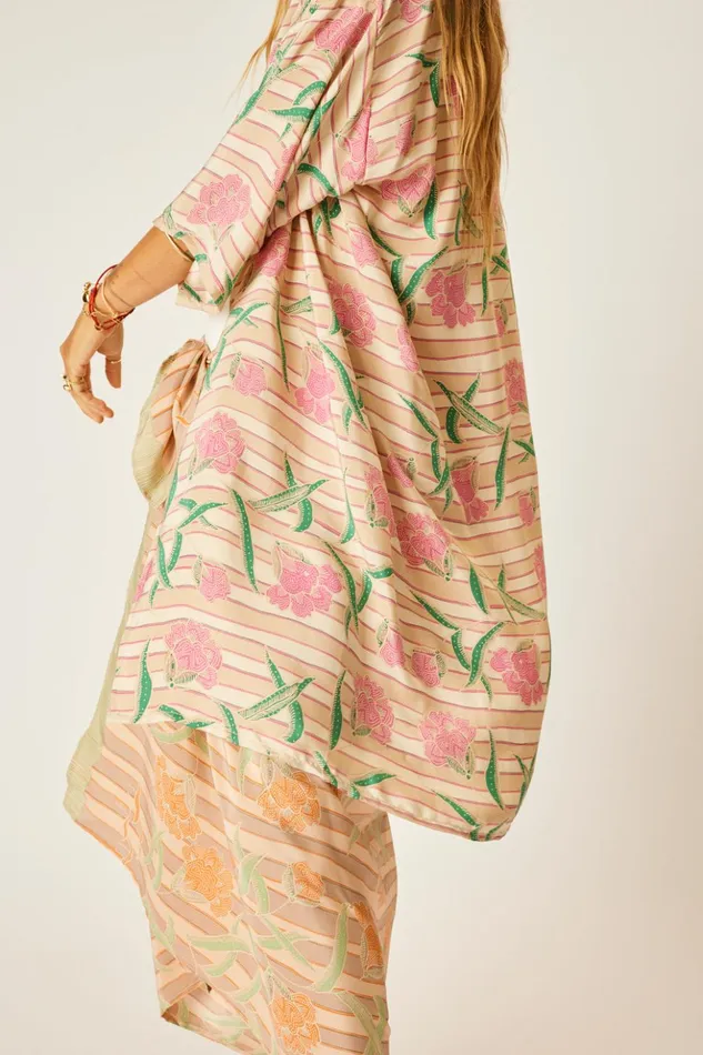 Lennon Kimono Chamomile Rose Women Natalie Martin Coverups