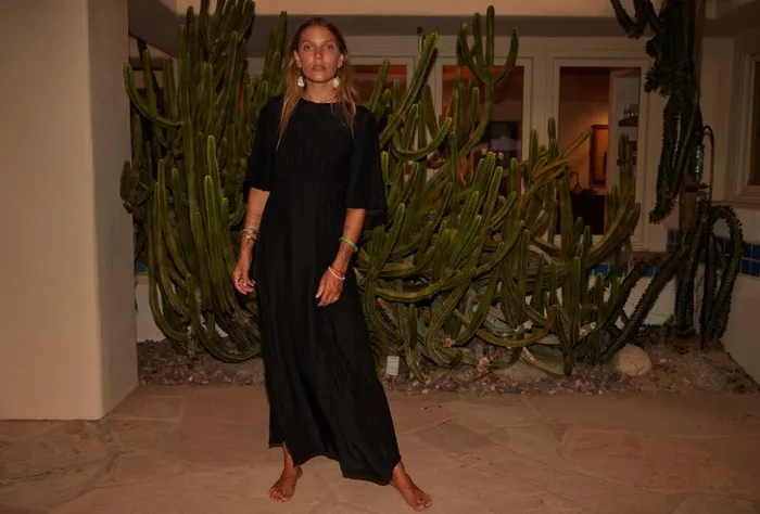 Lily Dress Black Silk Women Natalie Martin Dresses