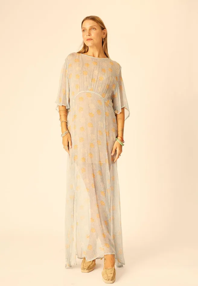 Lily Dress Snowflake Tangerine Women Natalie Martin Dresses