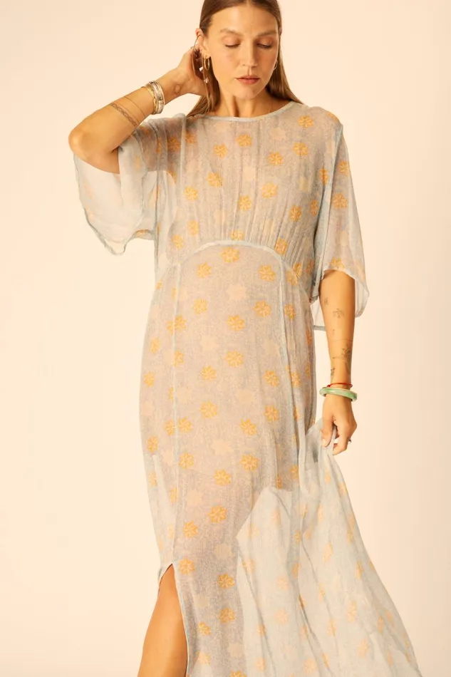 Lily Dress Snowflake Tangerine Women Natalie Martin Dresses