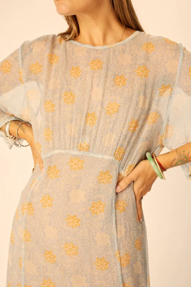 Lily Dress Snowflake Tangerine Women Natalie Martin Dresses
