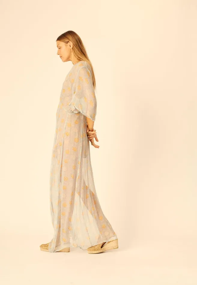 Lily Dress Snowflake Tangerine Women Natalie Martin Dresses
