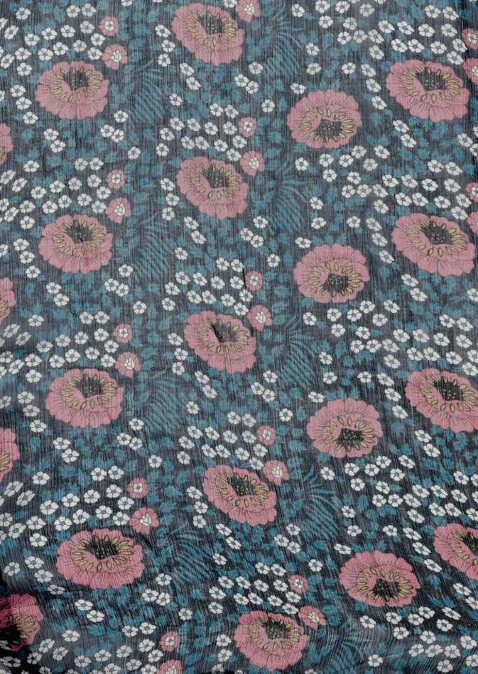 Lily Dress Vintage Flowers Indigo Women Natalie Martin Dresses