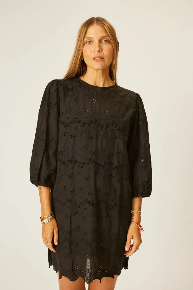 Lisa Dress Geranium Midnight Women Natalie Martin Dresses