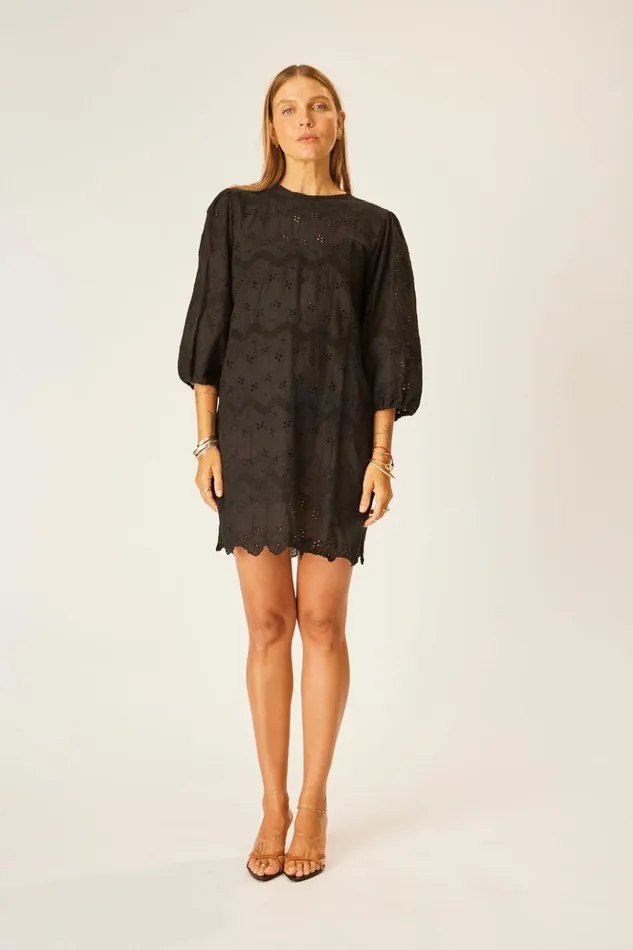 Lisa Dress Geranium Midnight Women Natalie Martin Dresses