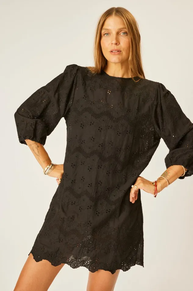 Lisa Dress Geranium Midnight Women Natalie Martin Dresses