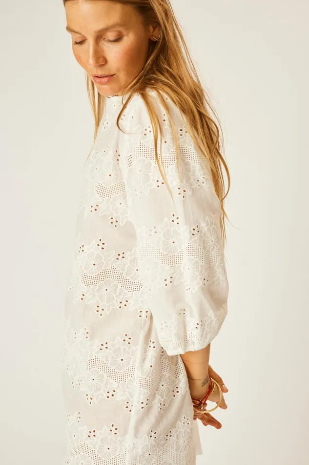 Lisa Dress Geranium Milk Women Natalie Martin Dresses